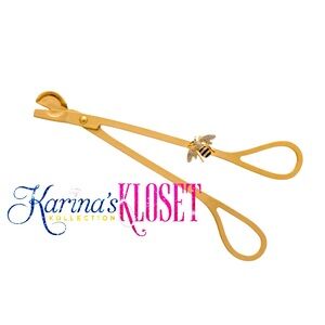 🐝 Joanna Buchanan- Wick Trimmer With Stripey Bee 🐝 Bumble Bee Candle Wick Cutter